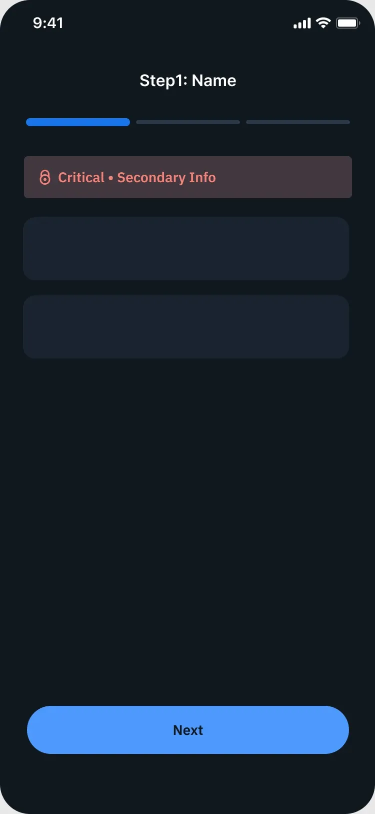 An error, in context